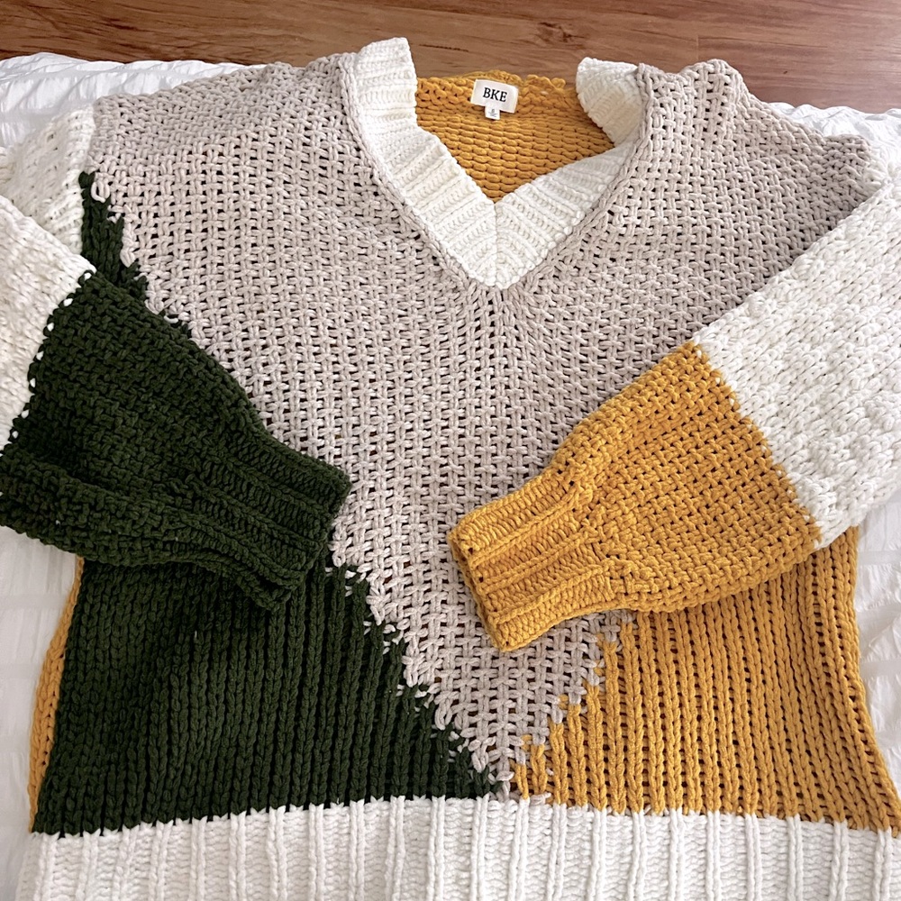 Patchwork Sweater
